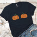 2 Pumpkins Premium Tees T-Shirts CustomCat Midnight Navy X-Small 