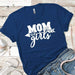 Mom Of The Girls Premium Tees T-Shirts CustomCat Royal X-Small 