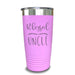 Blessed Uncle Engraved Tumbler Engraved Tumbler ZLAZER 20oz Tumbler Lavender 