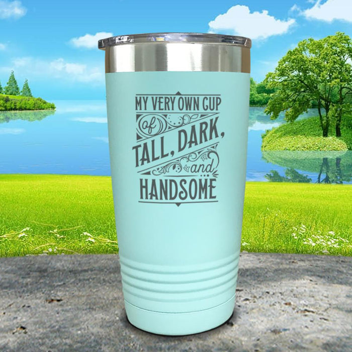 Tall Dark And Handsome Engraved Tumbler