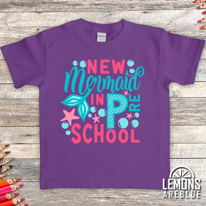 New Mermaid In School Premium Youth Tees