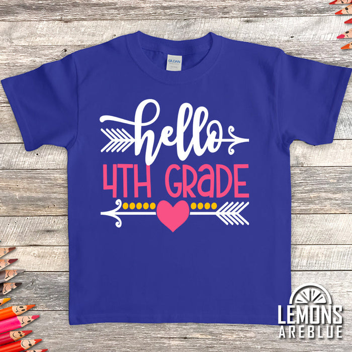 Hello School Premium Youth Tees