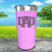 Dad Engraved Tumbler Tumbler ZLAZER 20oz Tumbler Lavender 