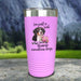 A Girl Who Loves Bernese Mountain Dogs Color Printed Tumblers Tumbler ZLAZER 20oz Tumbler Lavender 