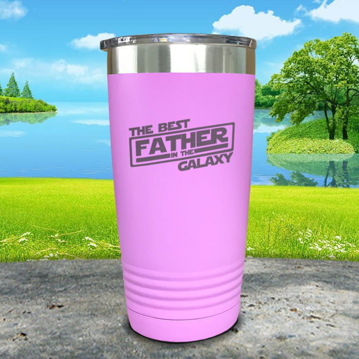 The Best Father In The Galaxy Engraved Tumbler