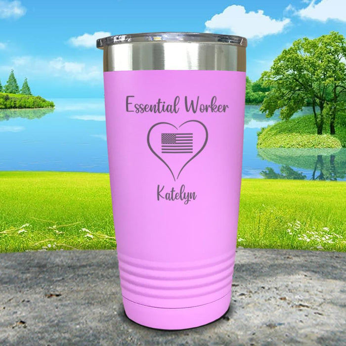 Essential Worker Personalized Engraved Tumbler