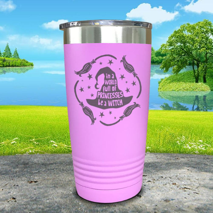 Princesses Witch Engraved Tumbler