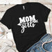 Mom Of The Girls Premium Tees T-Shirts CustomCat Black X-Small 