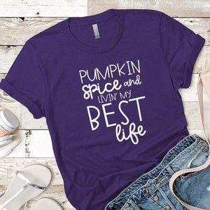 Best Life Premium Tees T-Shirts CustomCat Purple Rush/ X-Small 