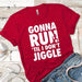 Gonna Run Premium Tees T-Shirts CustomCat Red X-Small 