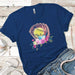 Softball Glove Premium Tees T-Shirts CustomCat Royal X-Small 