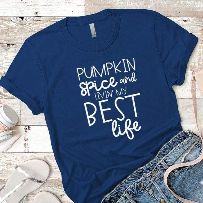 Best Life Premium Tees T-Shirts CustomCat Royal X-Small 