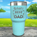 World's Best Dad Engraved Tumbler Tumbler ZLAZER 30oz Tumbler Mint 