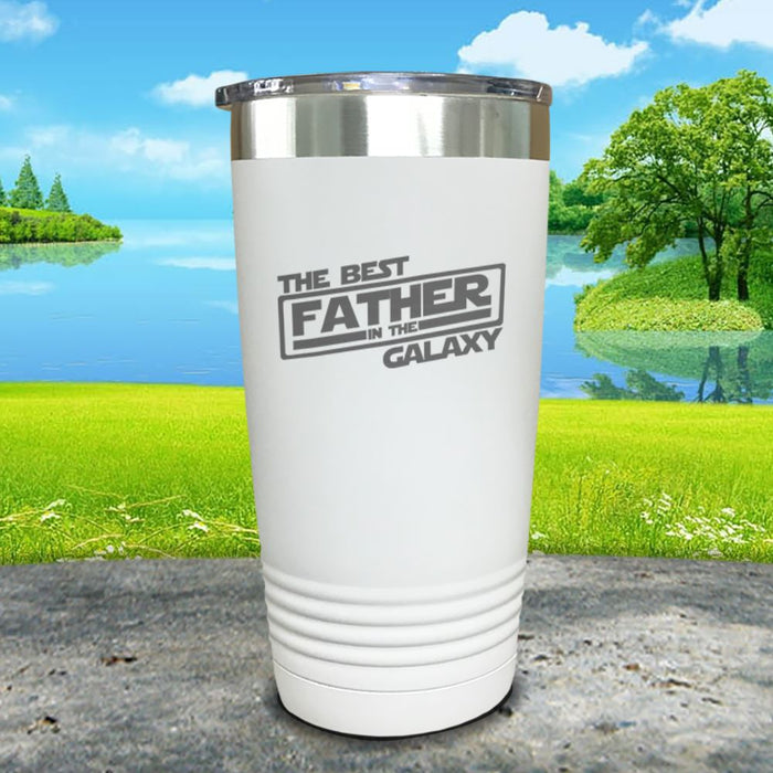 The Best Father In The Galaxy Engraved Tumbler