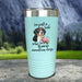 A Girl Who Loves Bernese Mountain Dogs Color Printed Tumblers Tumbler ZLAZER 20oz Tumbler Mint 