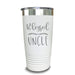 Blessed Uncle Engraved Tumbler Engraved Tumbler ZLAZER 20oz Tumbler White 