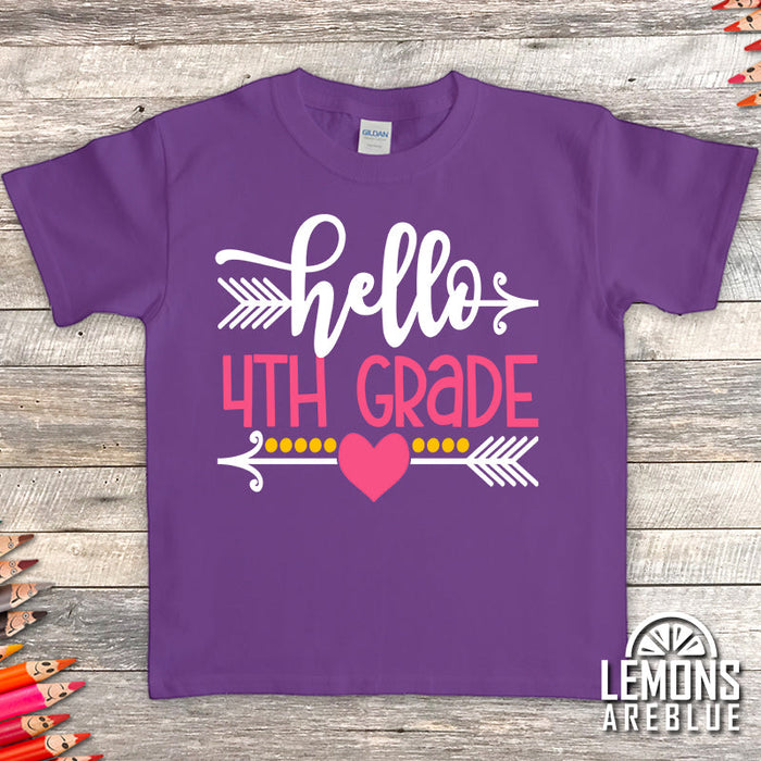 Hello School Premium Youth Tees