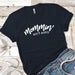 Mommin Aint Easy Premium Tees T-Shirts CustomCat Midnight Navy X-Small 