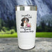 A Girl Who Loves Bernese Mountain Dogs Color Printed Tumblers Tumbler ZLAZER 20oz Tumbler White 