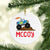 Monster Truck Personalized Ceramic Ornaments
