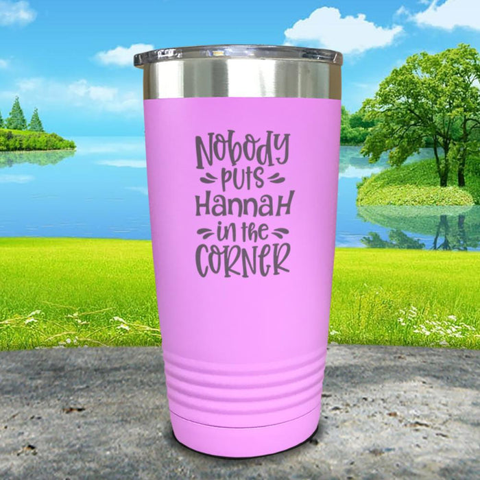 Nobody Puts In The Corner Personalized Engraved Tumbler