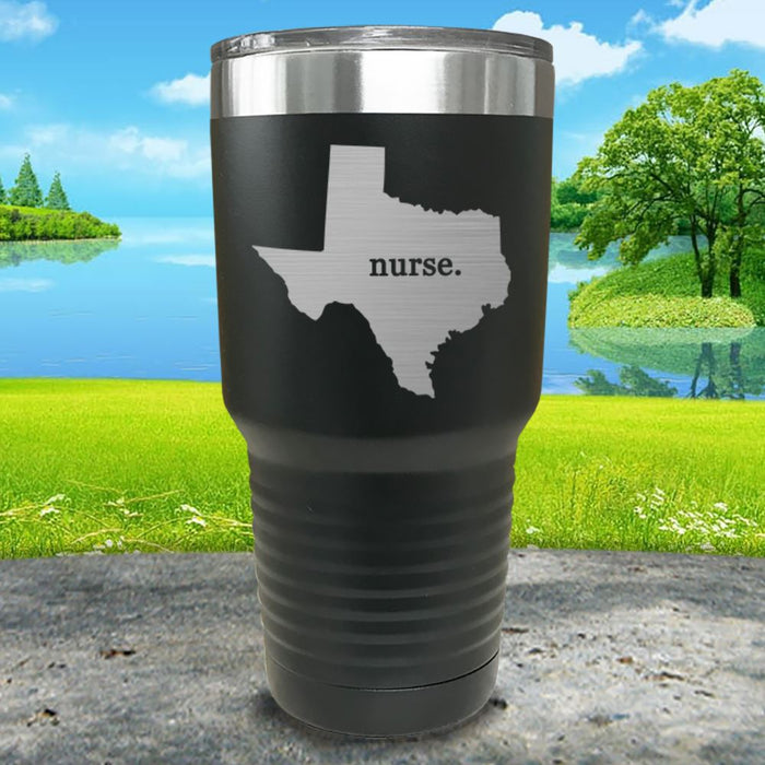 Nurse Texas Premium Laser Engraved Tumbler