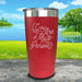 You Are My Person Engraved Tumbler Tumbler ZLAZER 20oz Tumbler Red 