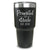 Promoted To Uncle (CUSTOM) With Date Engraved Tumblers Engraved Tumbler ZLAZER 30oz Tumbler Black 