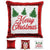 Merry Christmas Magic Sequin Pillow Pillow GLAM Red 