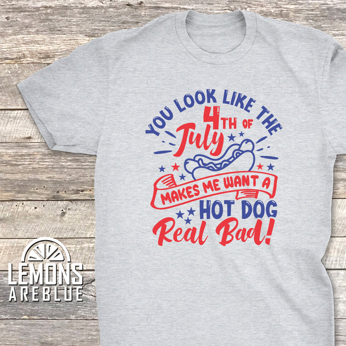 Make Me Want A Hot Dog Premium Tees