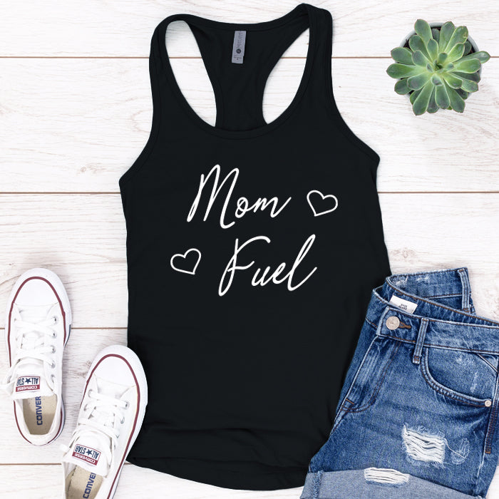 Mom Fuel Heart Tank Top