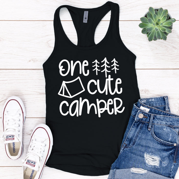 One Cute Camper Premium Tank Top