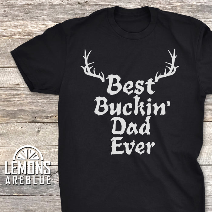 Best Buckin' Dad Ever v1 Premium Tees