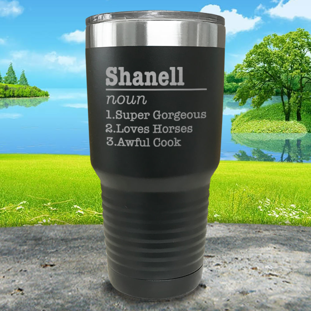 Name Definition (CUSTOM) Engraved Tumblers