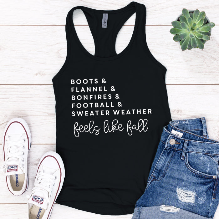 Feels Like Fall Premium Tank Top