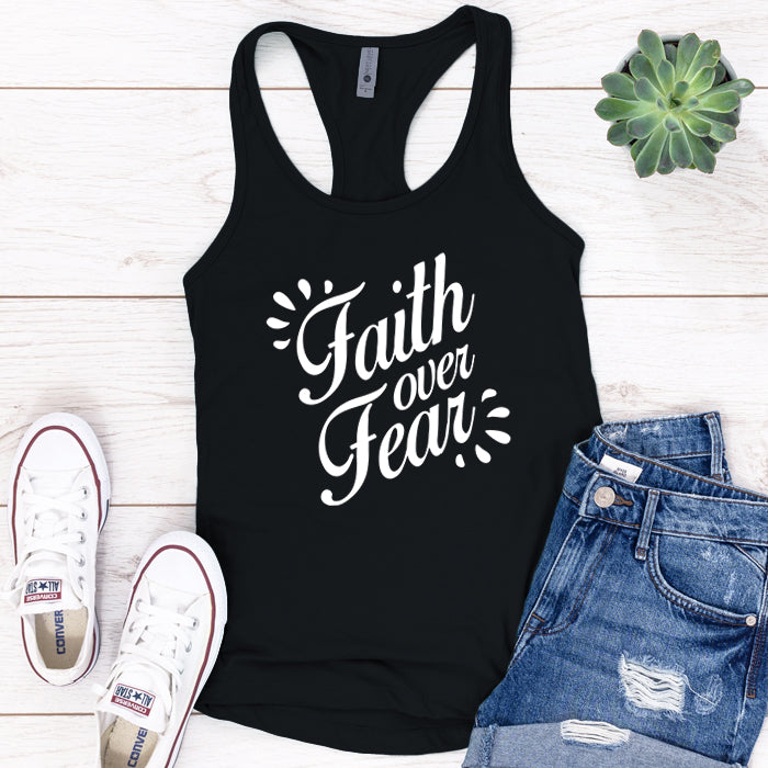 Faith Over Fear Premium Tank Top