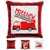 Firetruck Personalized Magic Sequin Pillow Pillow GLAM Red 