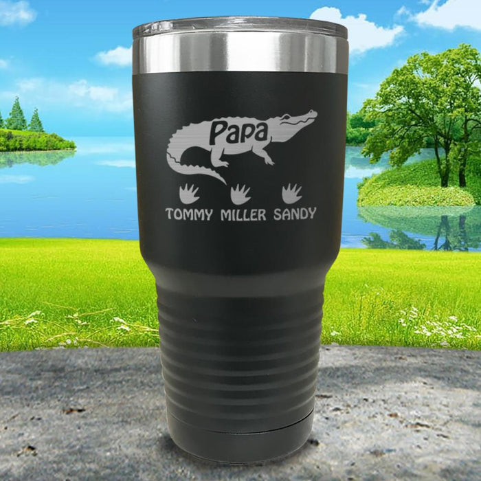 Papa Gator CUSTOM Dates Engraved Tumblers