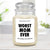 Worst Mom Ever / Worst Dad Ever Candle - Customize the Text