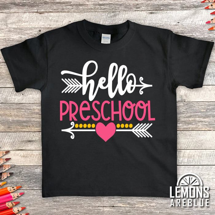 Hello School Premium Youth Tees