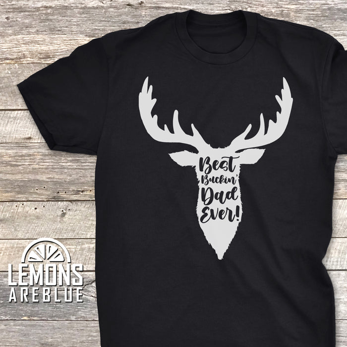 Best Buckin' Dad Ever v2 Premium Tees