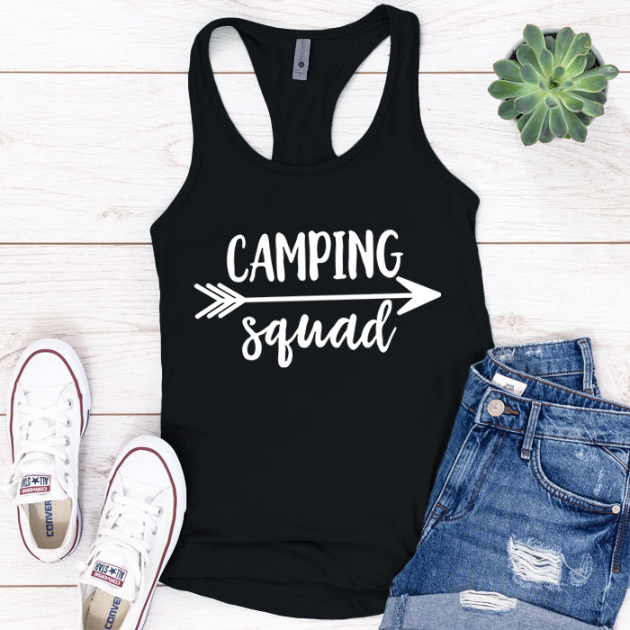 Camping Squad Premium Tank Top