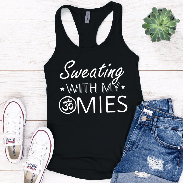 Sweating With My Omies Premium Tank Top