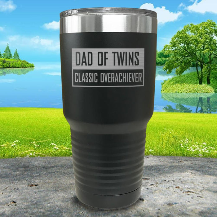 Dad Of Twins Engraved Tumbler