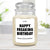 Funny Happy Freaking Birthday Personalized Candle