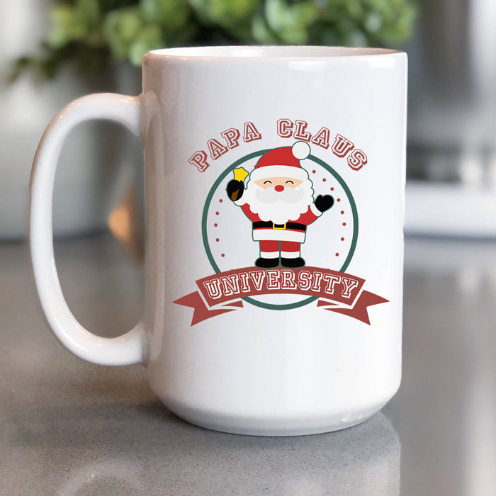 Claus University Double Sided Mug