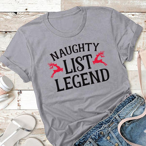 Naughty List Legend Premium Tee