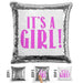 Best Gender Reveal Surprise Magic Sequin Pillow Pillow GLAM Girl 