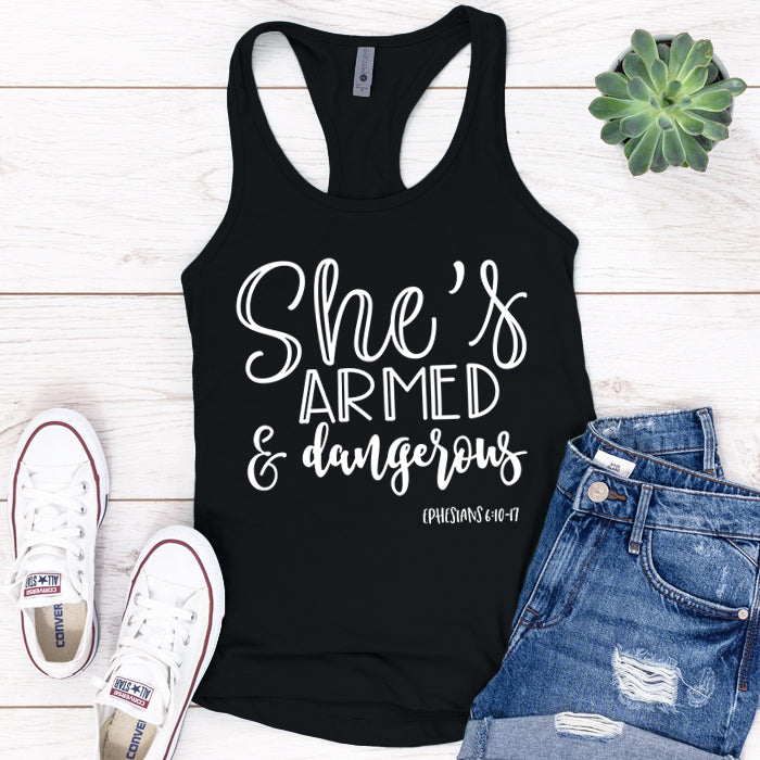 Armed And Dangerous Premium Tank Top