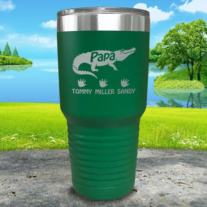 Papa Gator CUSTOM Dates Engraved Tumblers